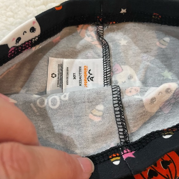 🆕 Infant 🎃 Halloween 2 Piece Pumpkin Outfit, 12 Months - Picture 7 of 8